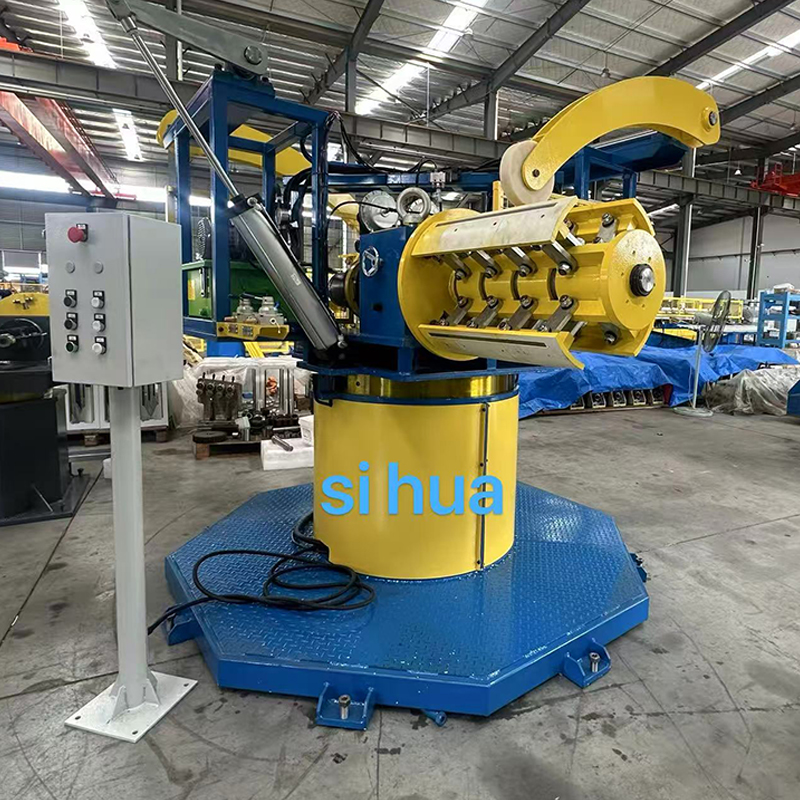 Desenrollador de alta resistencia con bastidor vertical